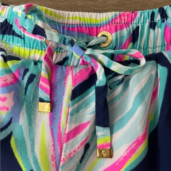 LILLY PULITZER‎ Ladies Size XS Katia Shorts Blue And Pink - Picture 3 of 5